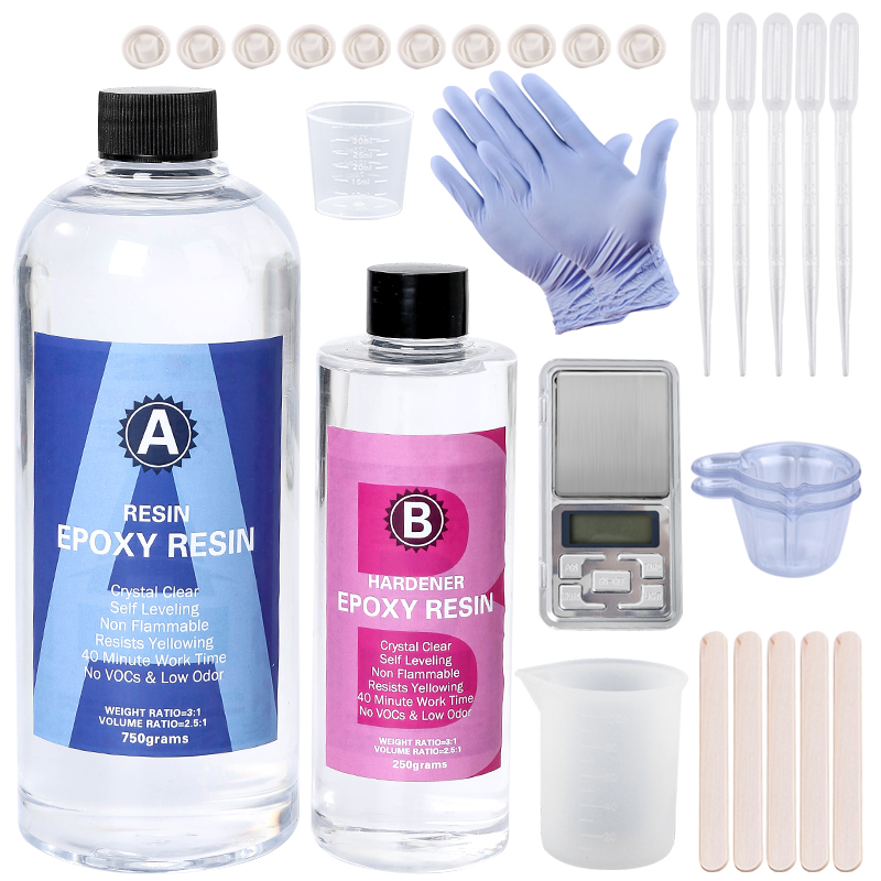 Mixing Cup Silicone - Epoxy Resin Kit Crystal Clear Easy