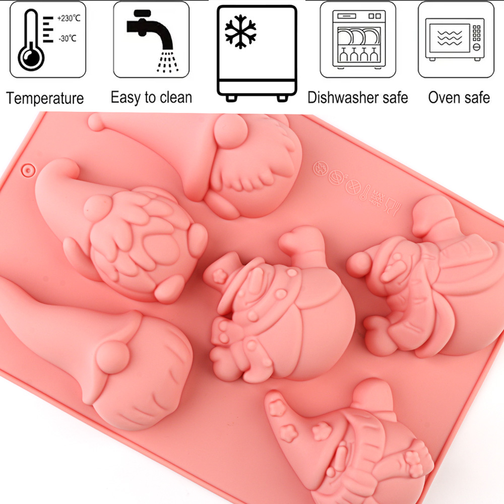 6-Cavity Christmas Gnome Cake  - Resin Craft Ideas 评论和价格