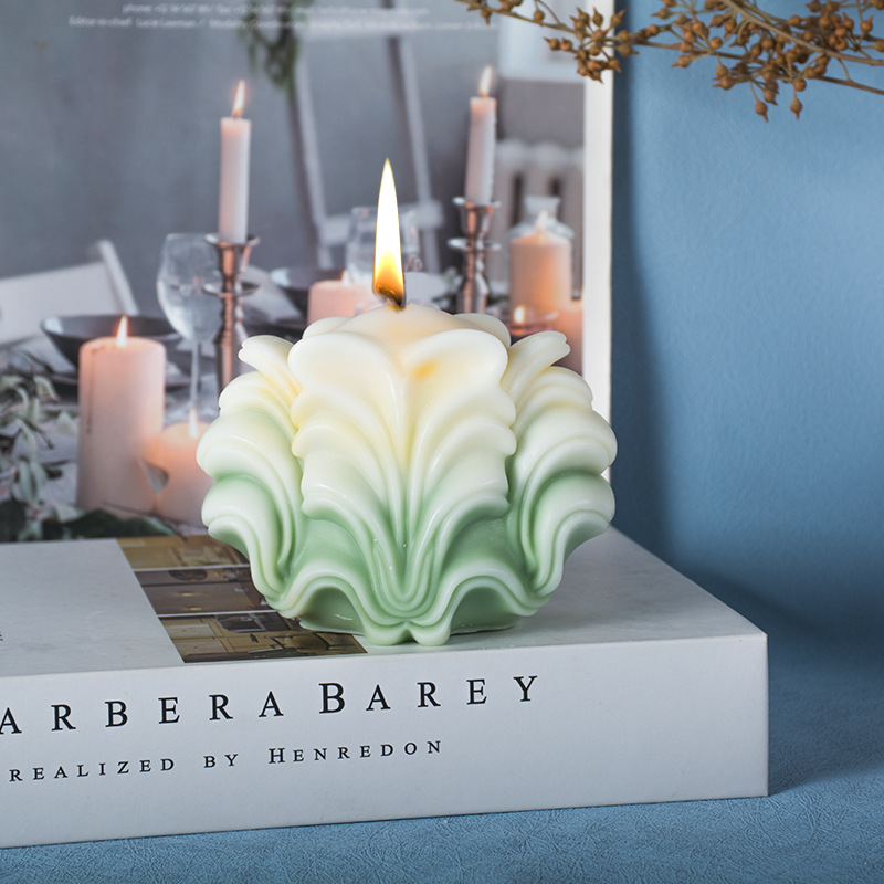 Ocean Shell Candle Silicone Mo - Resin Ocean Wave Mold 评论和价格