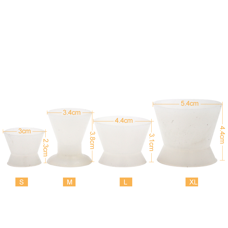 4pcs Dental Materials Mixing C - Mixing Cup Silicone 评论和价格