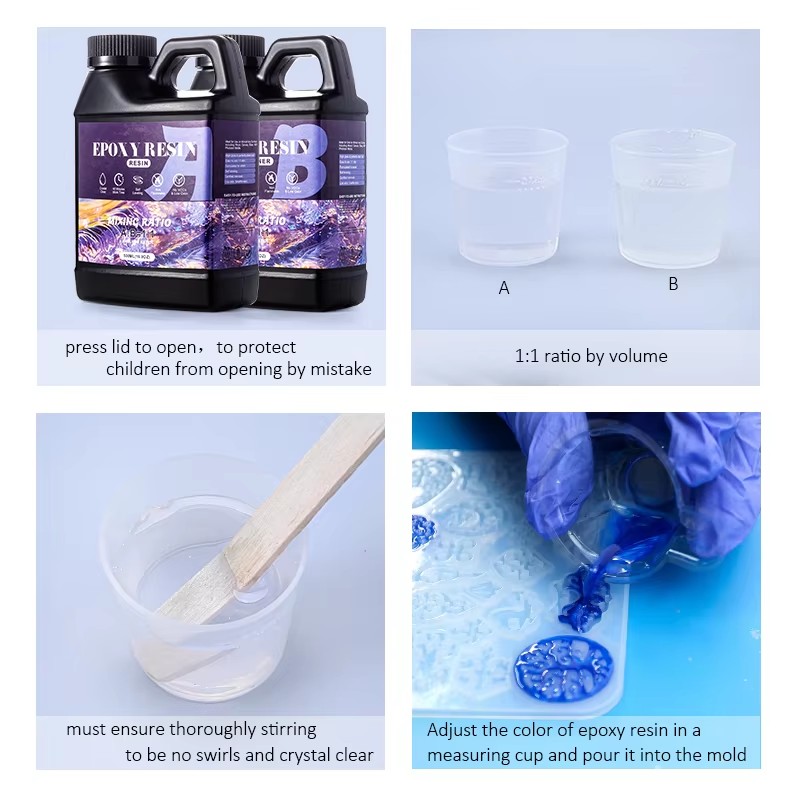 Easy Mix 1:1 Epoxy Resin Kit C - Resin Craft Kit 评论和价格