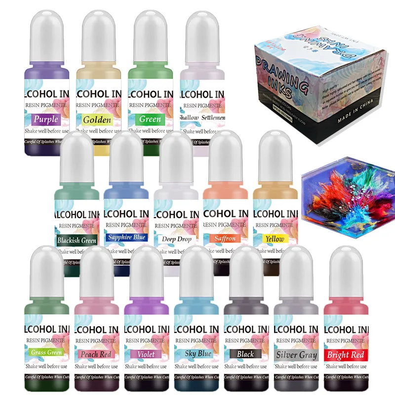 Color Pigment Set For Epoxy Re - Resin Pigment Set 评论和价格