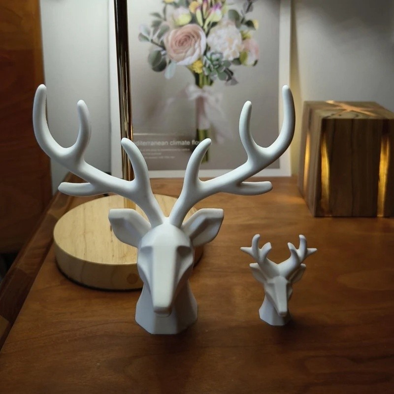 2 Pieces of Deer Antlers Ornam - Resin Craft Ideas 评论和价格