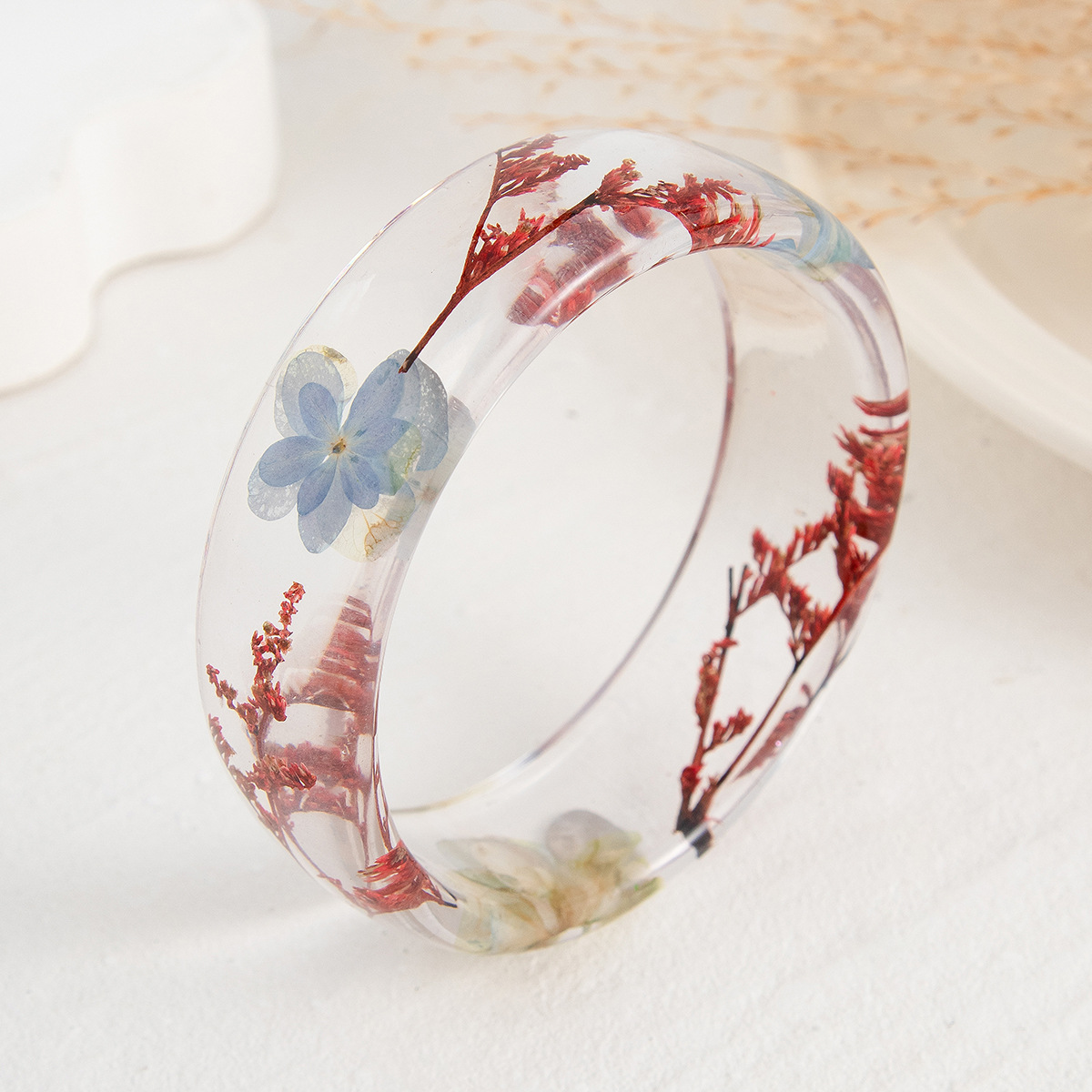 Vintage Flower Leaf Transparen - Dried Flower Bulk 评论和价格