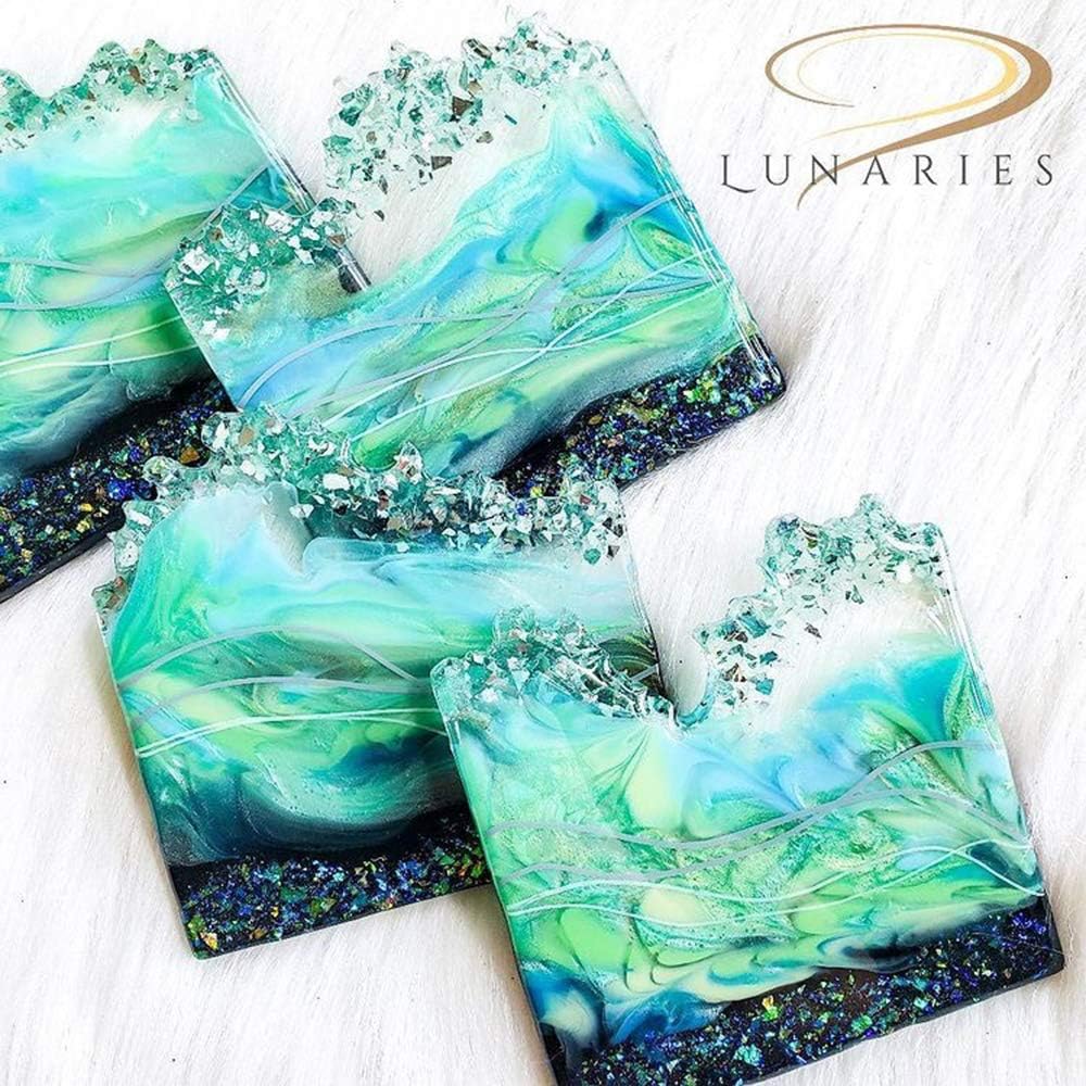 Ocean Wave Coaster Silicone Mo - Resin Ocean Wave Mold 评论和价格