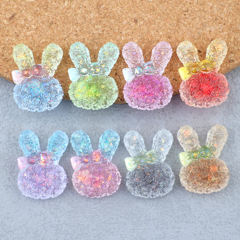 5PCS 18*25mm Luminous Gradient - Resin Craft Material 评论和价格