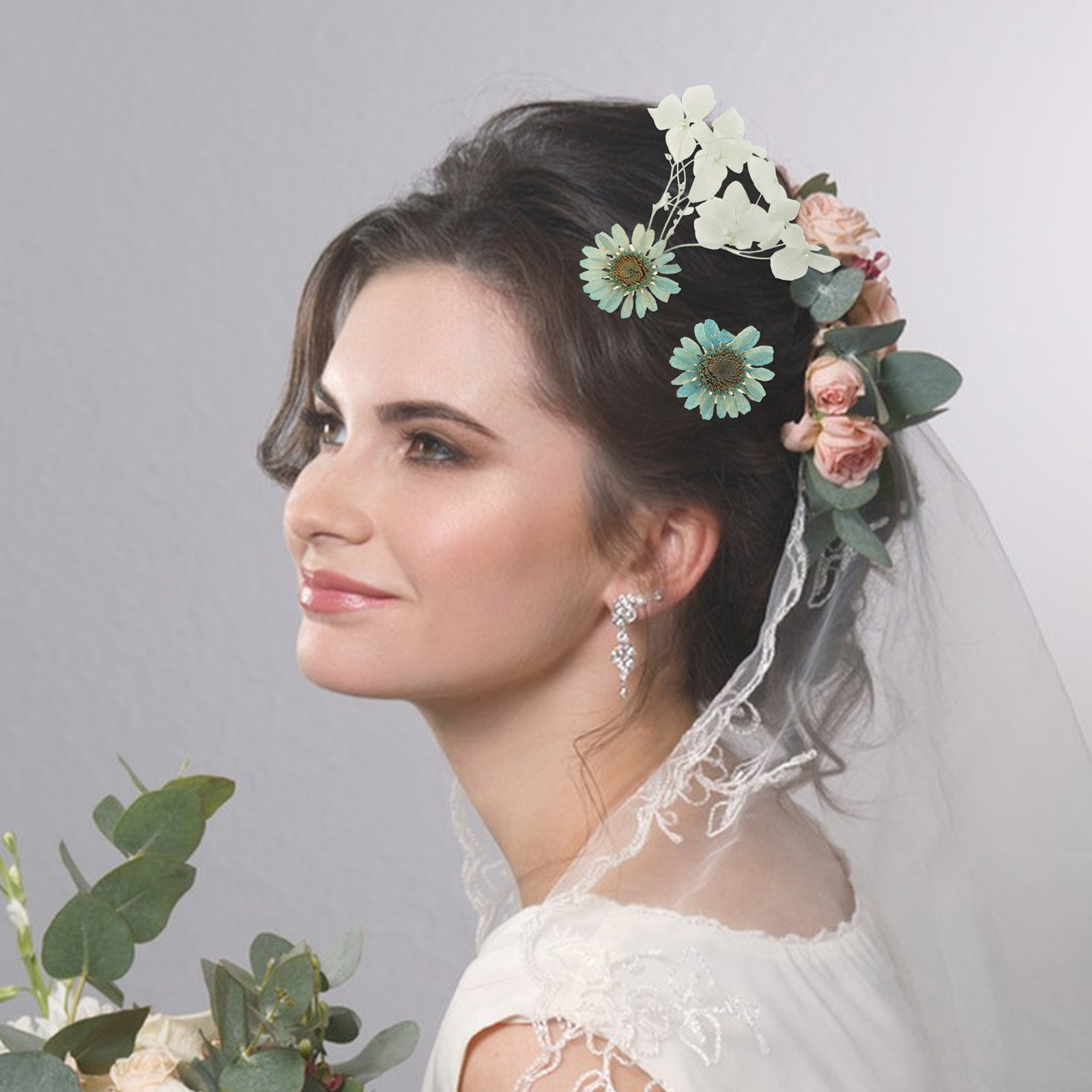 DIY Bridal Headpiece Dried Flo - Resin Craft Kit 评论和价格