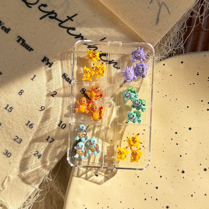 Pokemon nail art accessories,  - Resin Crafts 评论和价格