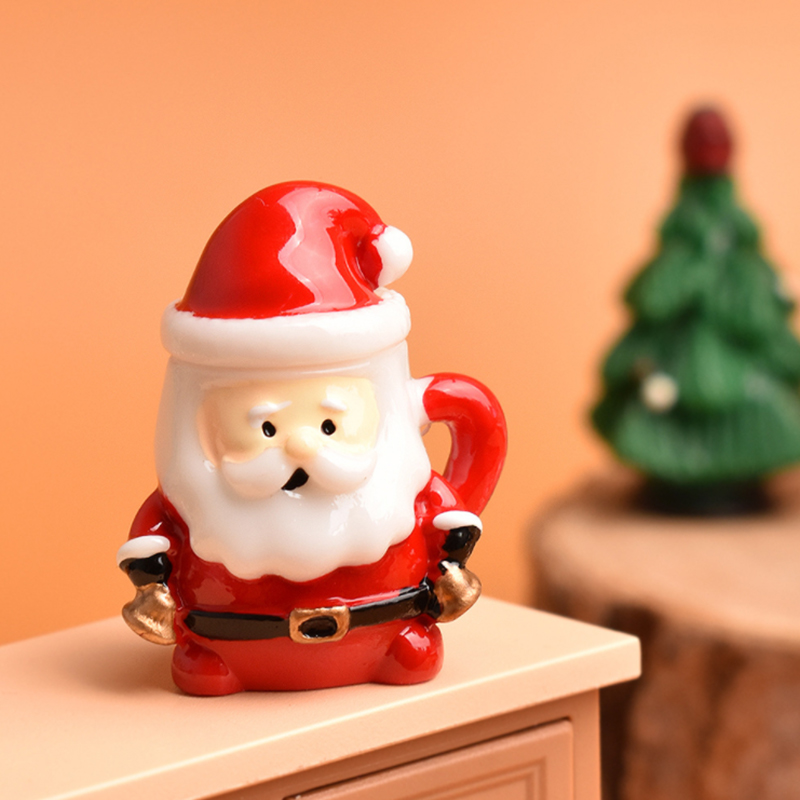 Mini Santa Teacup Ornament - R - Resin Crafts 评论和价格