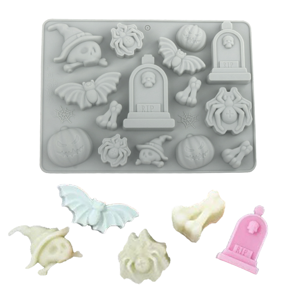 Halloween Element Tombstone Sp - Silicone Mold Tray 评论和价格
