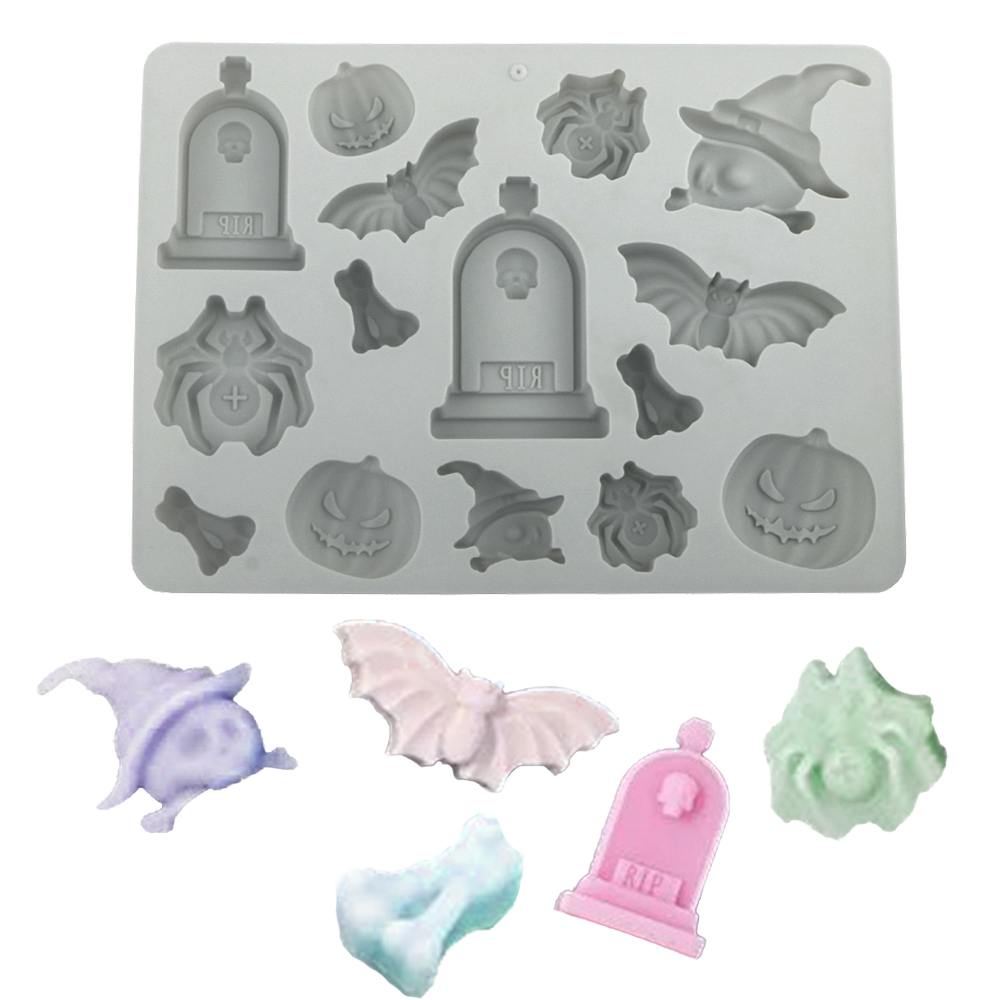 Halloween Element Tombstone Sp - Silicone Mold Tray 评论和价格
