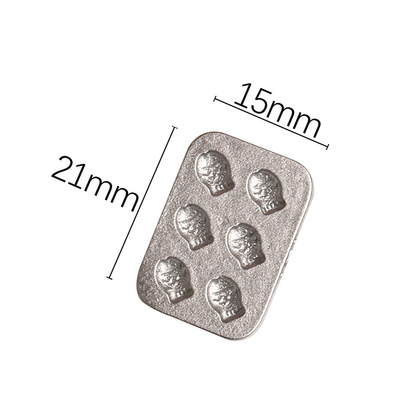 10pcs Doll House Miniature Min - Silicone Mold Tray 评论和价格