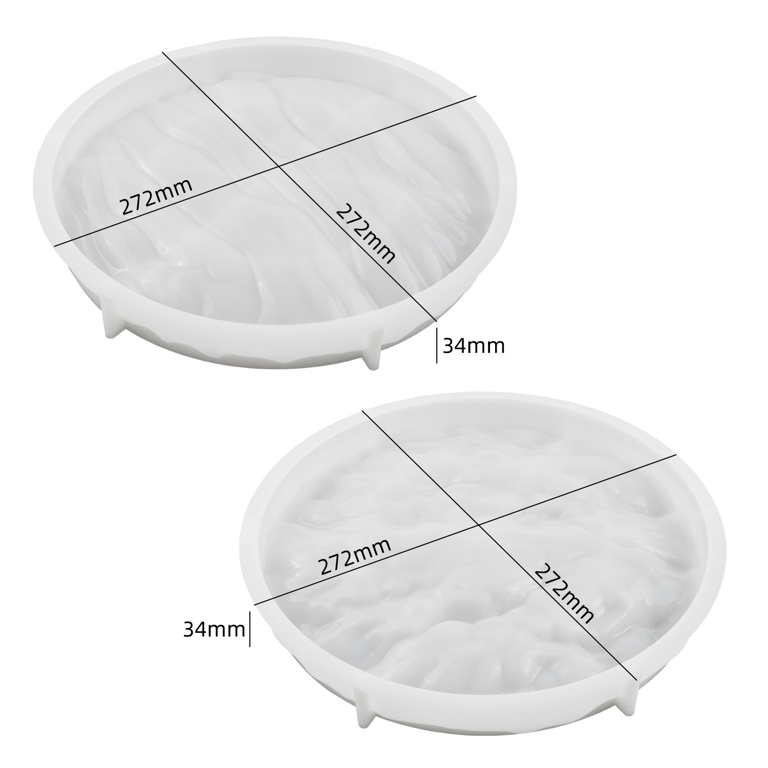 Sea Wave Tray Crystal Epoxy Re - Resin Ocean Wave Mold 评论和价格