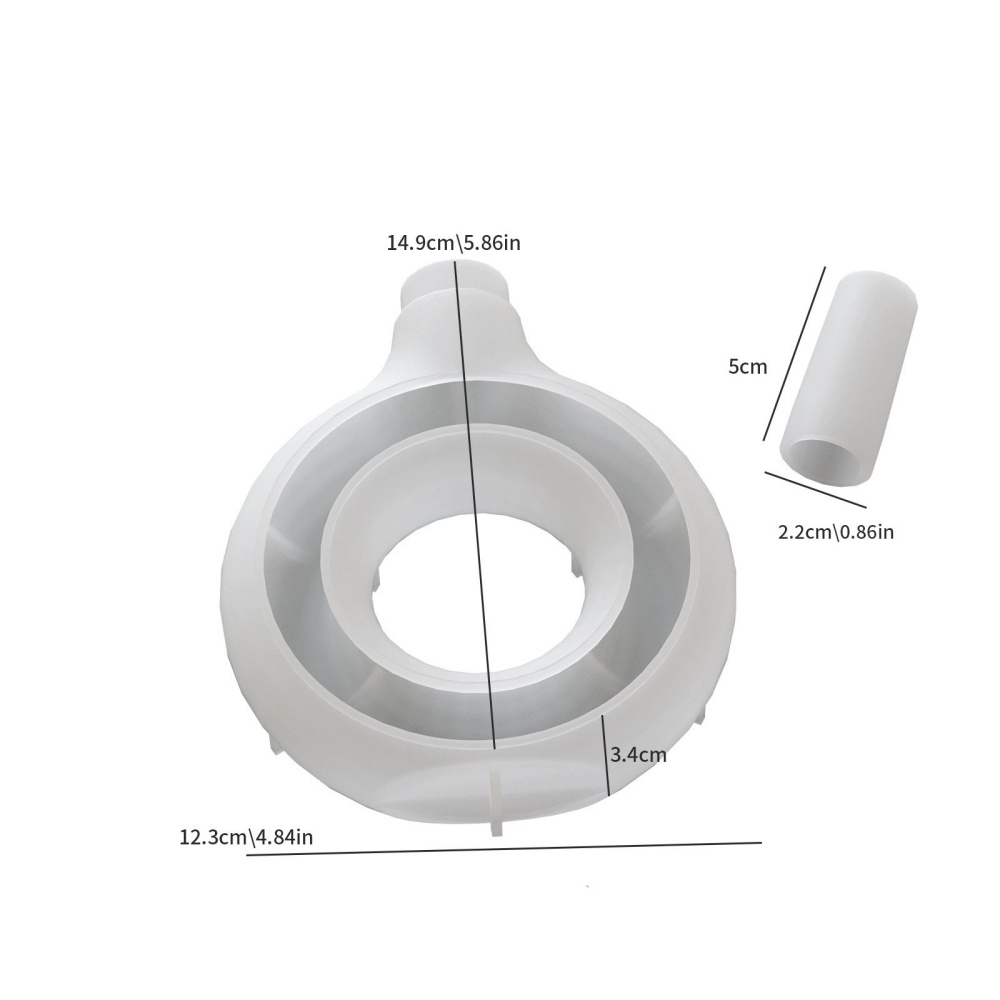 Donut Shape Mold Flexible Plas - Resin Craft Workshop 评论和价格