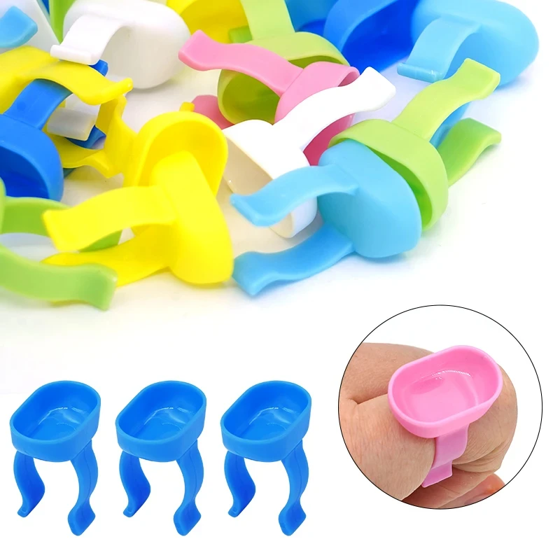 100pcs Dental Mixing Finger Ri - Mixing Cup Silicone 评论和价格