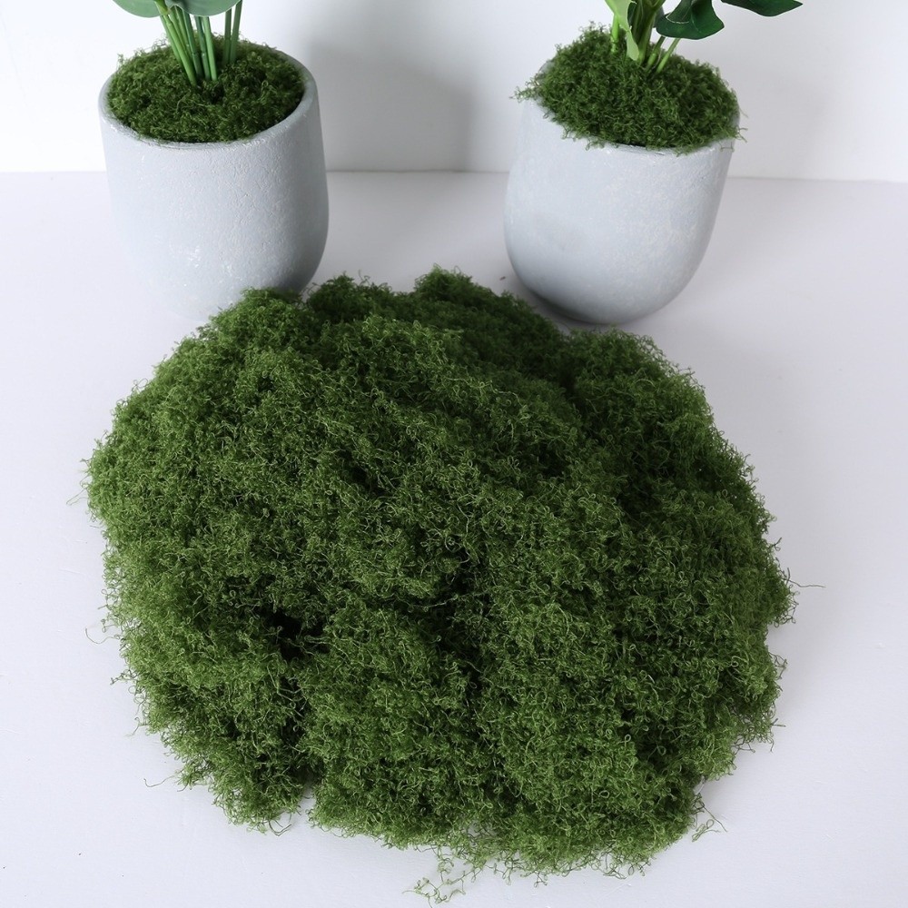 Polyester Artificial Moss Plan - Terrarium Moss Art 评论和价格