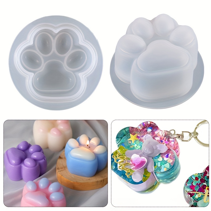 1 Large Cat Paw Silicone Mold， - Resin Craft Ideas 评论和价格